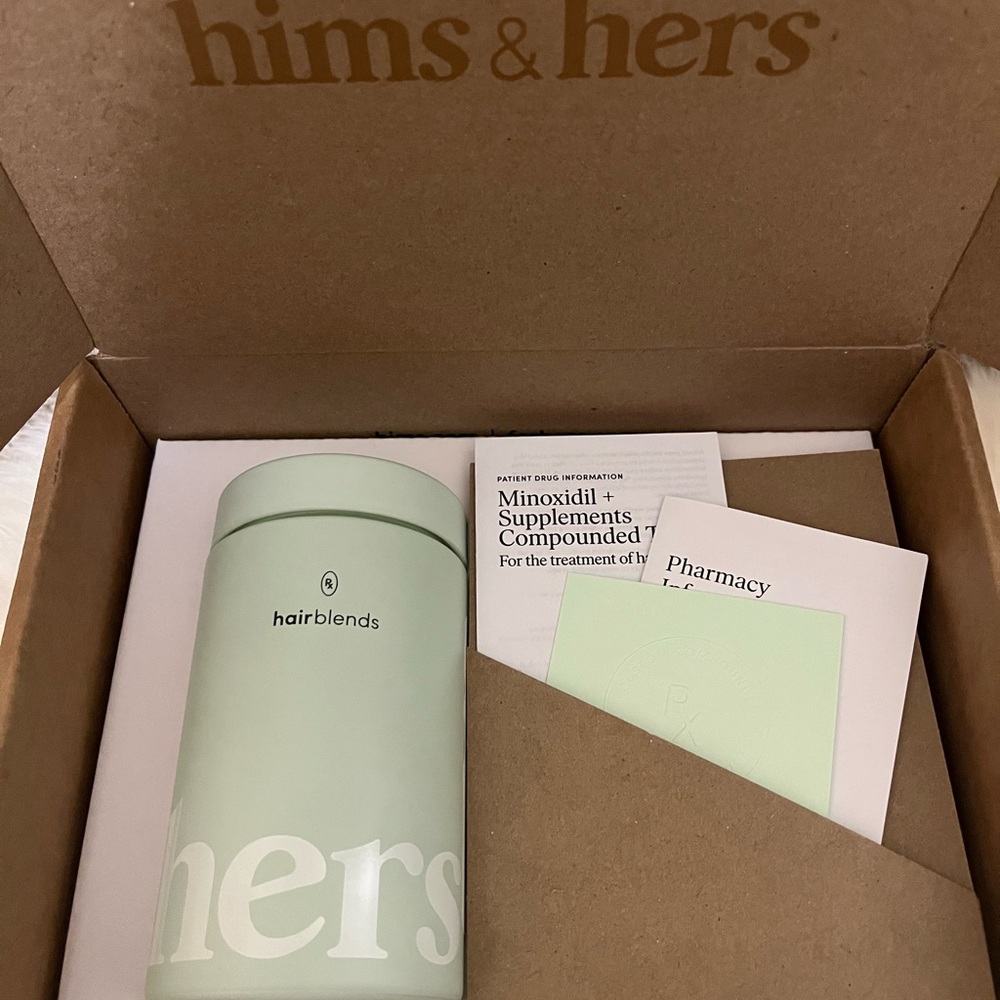 hers - Hair Vitamins + Minoxidil